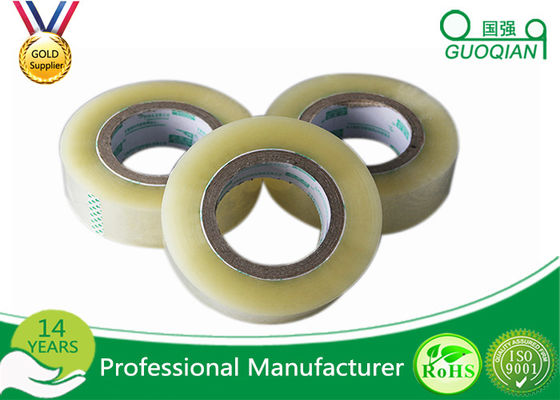 Porcellana SGS ROHS di resistenza alla trazione del singolo di BOPP nastro trasparente parteggiato dell'imballaggio/nastro protettivo fornitore