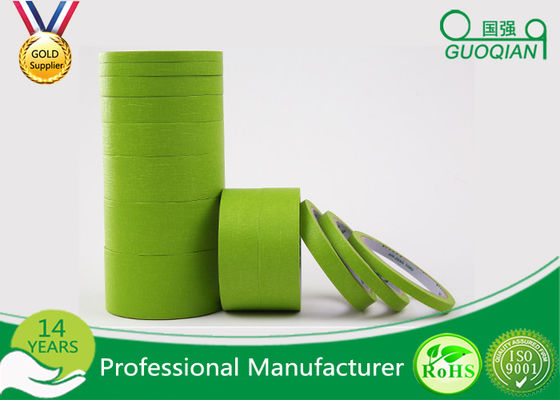 Porcellana Materiale strutturato a 1 pollici verde ad alta temperatura del nastro protettivo nessun residuo della colla fornitore