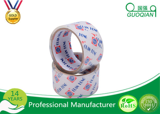 Porcellana Ampio chiaro adesivi d'imballaggio puro 48mm x 30m di protezione dell'ambiente del nastro alto fornitore