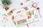 Nastro divertente di Washi del giapponese della decorazione di Natale di DIY per il pacchetto del contenitore di regalo fornitore