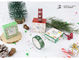 Nastro divertente di Washi del giapponese della decorazione di Natale di DIY per il pacchetto del contenitore di regalo fornitore